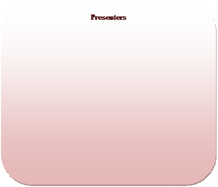 Rounded Rectangle: Presenters
 
 
 
 
 
 
 
 
 
 
 
 
 
 
Pastor Emery Moss Jr.
and
Sister Mary Moss
