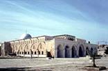 The Al-Aqsa Mosque congregation building. The site from which Muhammad is believed by Muslims to have ascended to heaven.