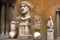 Parts of a giant statue of Constantine - 10007 Bytes
