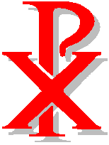 Chi Rho Monogram -- 2325 bytes
